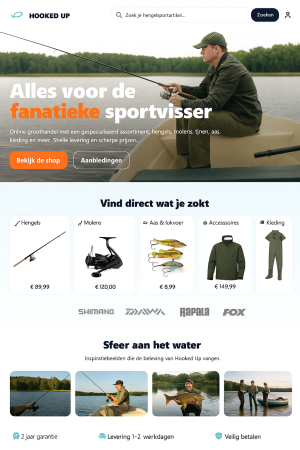 Visual Hengelsport webshop